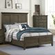 Intercon San Mateo Gray Youth Full Panel Bed-1