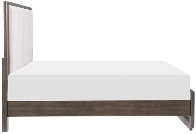 Legacy Classic Horizons Deep Sable King Upholstered Panel Bed-2