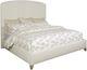 Vanguard® Furniture Customizable Sofia Pleated 83" King Bed-0