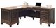 Martin Furniture Hartford Brown L-Shaped Desk -1
