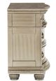 Homelegance® Cavalier Silver Nightstand-4