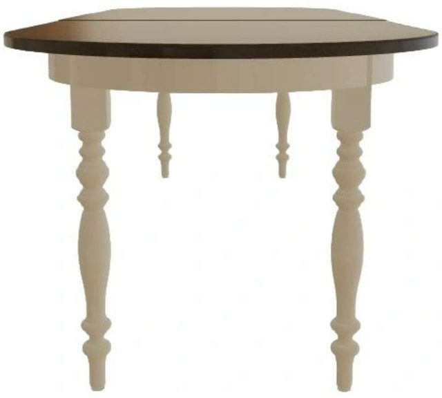 Mavin Customizable 38" x 84" Oval Extendable Dining Table with 2 Leaves-2