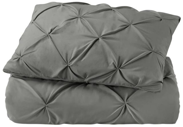 Sleeptone® Ultraweave™ 3-Piece Charcoal Gray Microfiber King Comforter Set-0