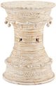 Currey & Company Bavi Whitewash Accent Table-0