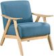 Homelegance® Damala Blue/Natural Accent Chair-0