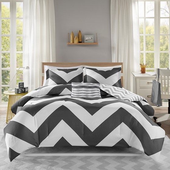 Olliix by Mi Zone Libra Black Twin/Twin XL Comforter Set-0