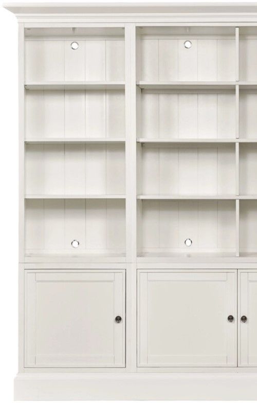 Hammary® Structures White Quad Display Bookcase-1