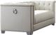 Coaster® Chaviano Pearl White Loveseat-1