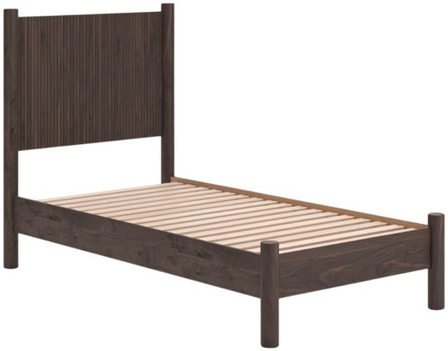 Signature Design by Ashley® Cadmori Brown Youth Twin Panel Platform Bed-3