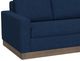 International Furniture Direct Georgia Navy Blue Sofa-2