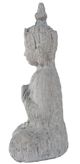 A & B Home Gray Buddha Figurines-2