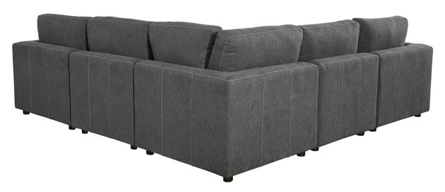 Signature Design by Ashley® Candela 5-Piece Charcoal Sectional-1