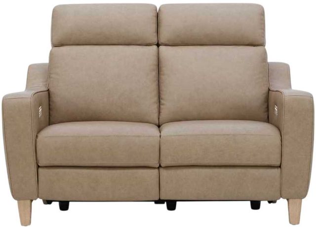 Liberty Furniture Como Dakota Camel Leather Zero Gravity Power Reclining Loveseat-0