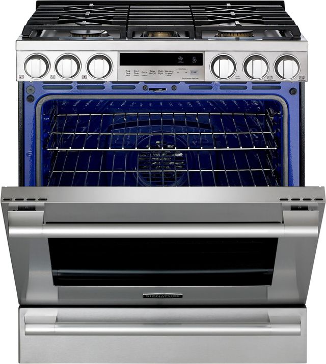 Signature Kitchen Suite 30" Stainless Steel Pro Style Gas Range-4