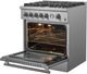 FORNO® Giovanni 30" Stainless Steel Pro Style Gas Range-1