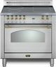 Lofra® Dolcevita 30" Stainless Steel Pro Style Induction Range -0