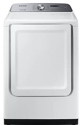 Samsung 7.4 Cu. Ft. White Front Load Electric Dryer-0
