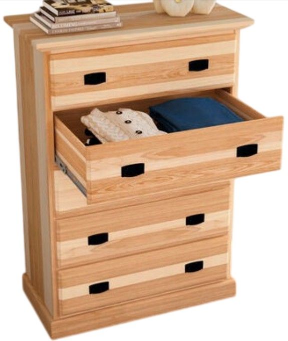 A-America® Amish Highlands Natural Chest-3