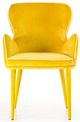 VIG Furniture Modrest Tigard Yellow Mid-Century Dining Chair-1