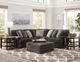 Jackson Furniture Mammoth Smoke 51" Cocktail Ottoman-4