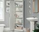 Sauder® HomePlus Soft White® Corner Storage Cabinet-3