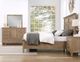 Steve Silver Co. Riverdale 4-Piece Driftwood King Storage Panel Bedroom Set-1