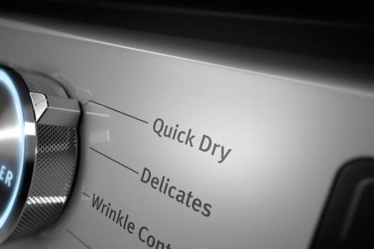 Maytag® 7.3 Cu. Ft. White Front Load Gas Dryer-1