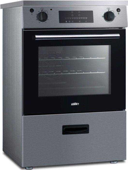 Summit® 24” Stainless Steel Slide-In Induction Range-3
