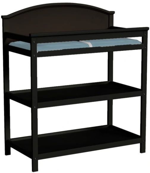Westwood Design Harper Black Changing Table-0