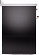 Ilve® Nostalgie II Series 30" Glossy Black Pro Style Induction Range-4