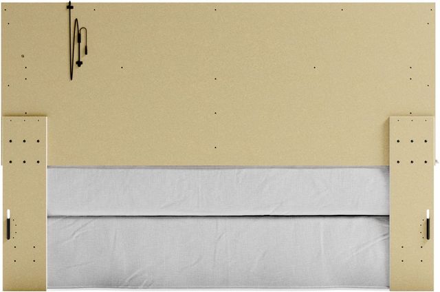 Signature Design by Ashley® Altyra Beige/White King/California King Upholstered Panel Headboard-3