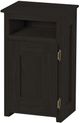 Crate Designs™ Furniture Espresso Right Side Hinge Door Petite Nightstand-0