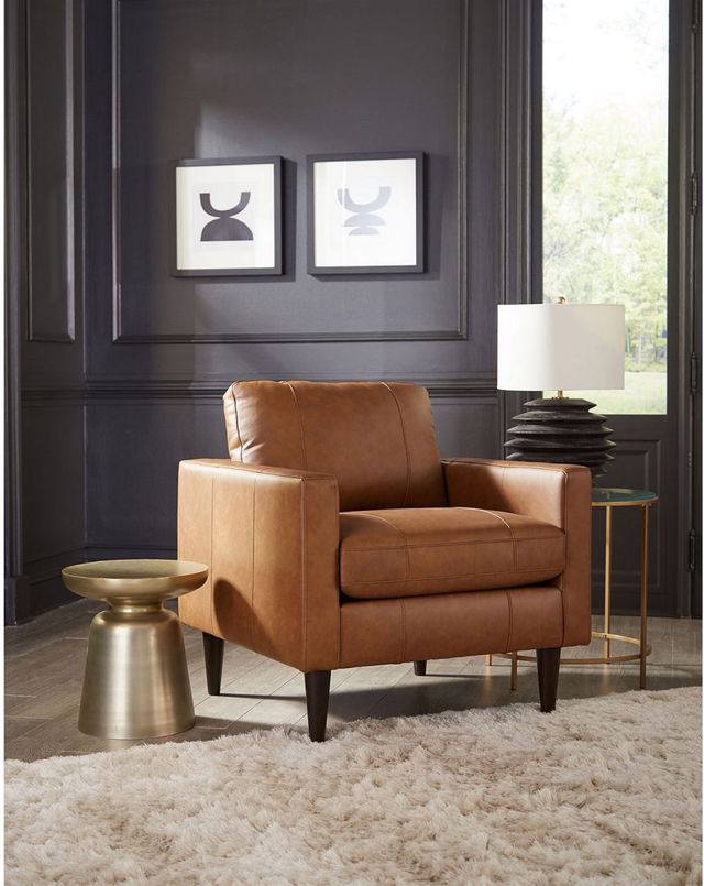 Best® Home Furnishings Customizable Trafton Leather Chair and a Half-3
