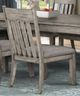 Bernards Hartford Brown Slat Back Side Chair-0