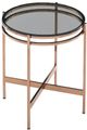 VIG Furniture Modrest Bradford Chrome/Rosegold Modern Small End Table-2