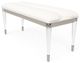 Furniture of America® Sheridan Silver Bench-0