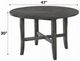 ACME Furniture Kendric Rustic Gray Dining Table-2