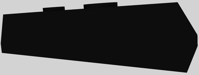 Vent-A-Hood® 54" Black Wall Mounted Liner Insert-3