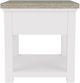 Riverside Furniture Cora Fog End Table with Cloud Base-4