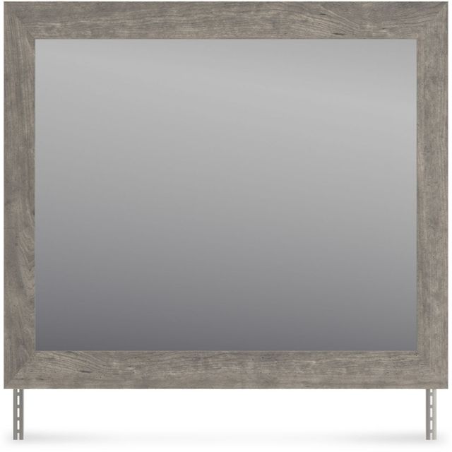 Signature Design by Ashley® Bayzor Warm Gray Vintage Bedroom Mirror-1