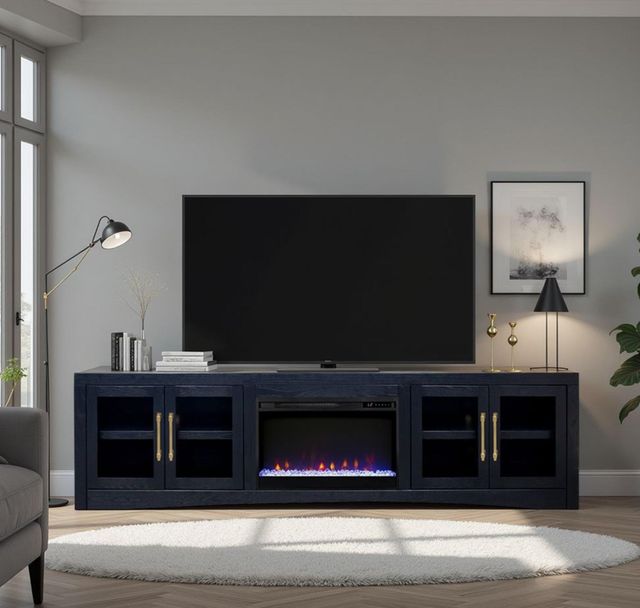 Legends Home Heritage Clove 94" Fireplace TV Stand-1