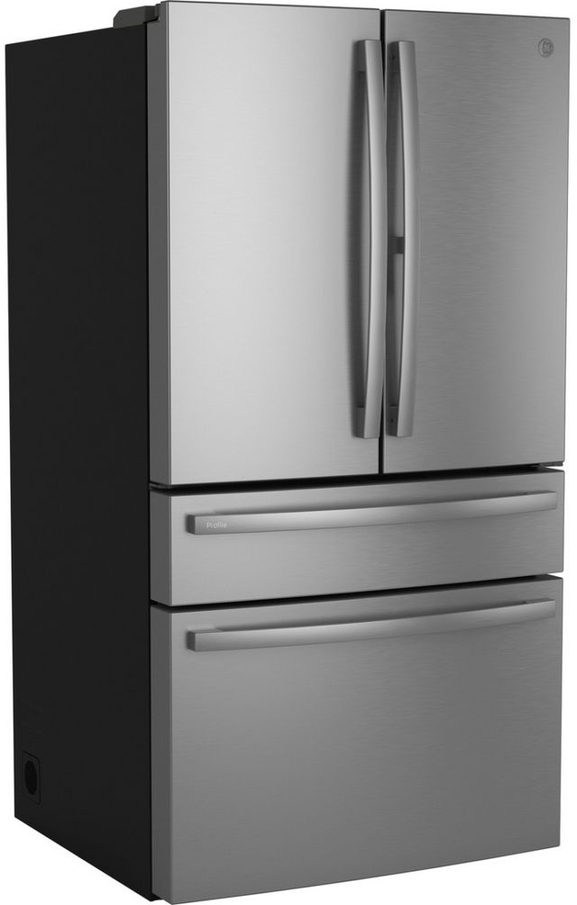 GE Profile™ 36 in. 28.7 Cu. Ft. Fingerprint Resistant Stainless Steel French Door Refrigerator-3