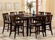 Furniture of America® Edgewood 2-Piece Espresso Counter Chair Set-1