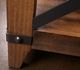 Horizon Home® Urban Rustic Brown Side Table-2