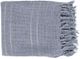 Surya Traveler Denim/Taupe 50"x60" Throw Blanket-0