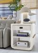 Magnussen Home® Sunset Cove Moonlight Pearl Chairside End Table-1