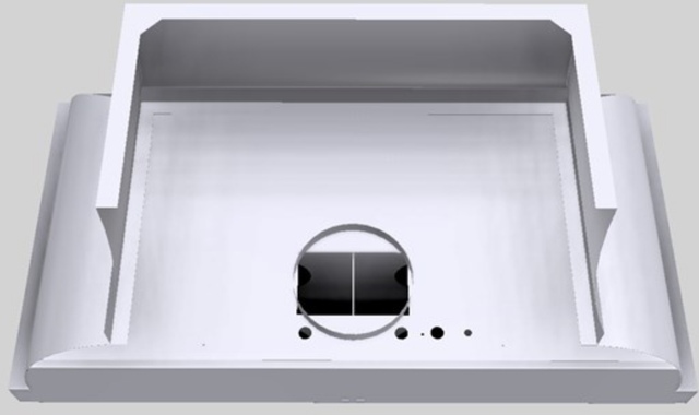 Vent-A-Hood® Designer Series 48" White Wall Mounted Range Hood-2