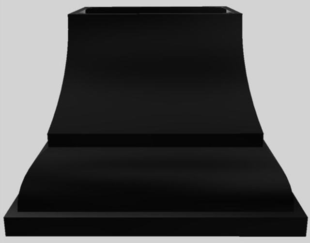 Vent-A-Hood® Designer Series 42" Black Island Range Hood-0