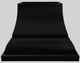 Vent-A-Hood® Designer Series 42" Black Island Range Hood-0