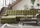 Signature Design by Ashley® Chalcombe 2-Piece Olive Left Arm Facing Sectional and Chaise-2